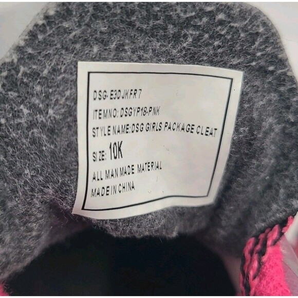 Girls SG Soccer Cleats US size 10K - Picture 8 of 8